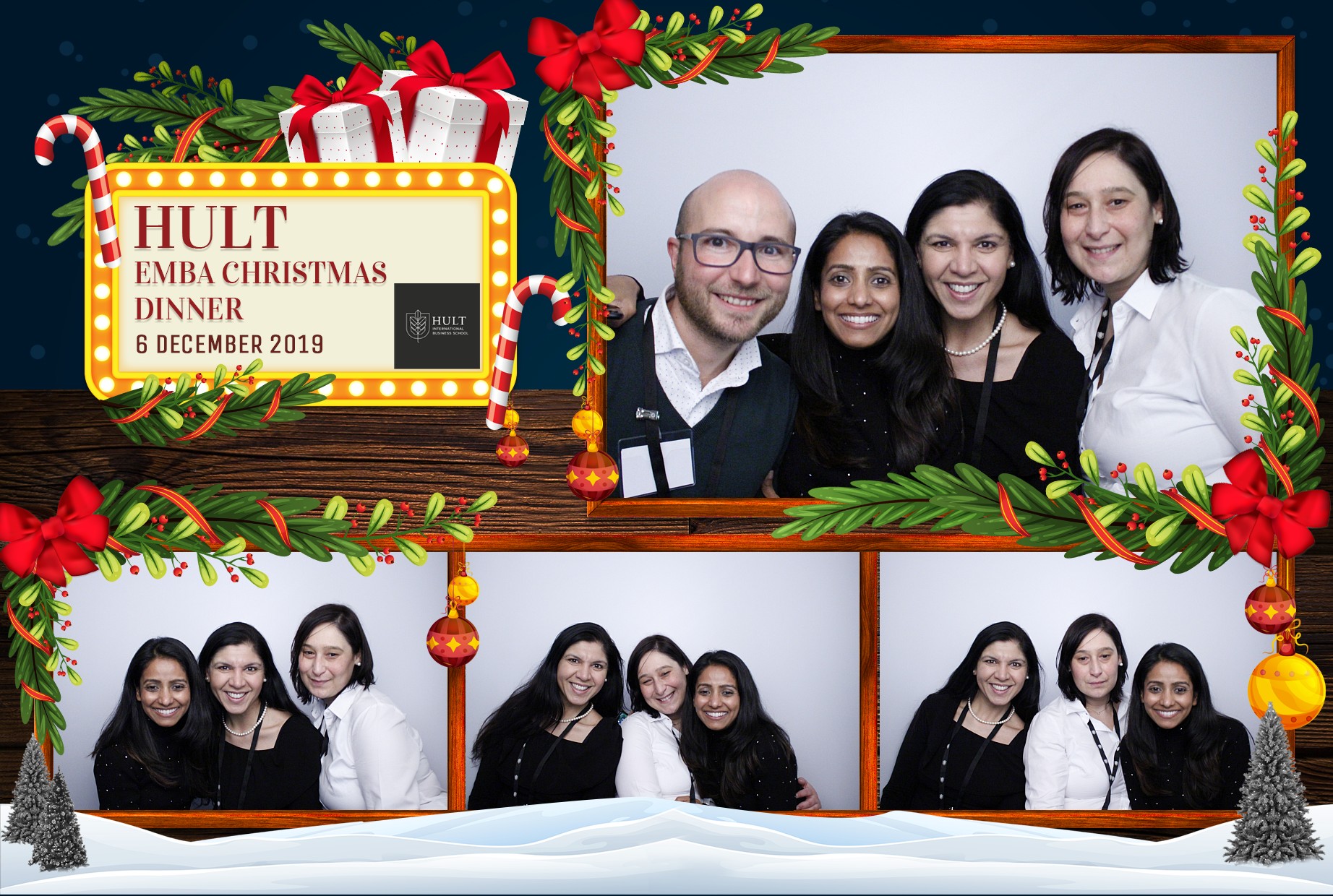 Hult EMBA Year 1 Christmas Dinner | View more photos from the event at gallery.myphotoboothexperience.co.uk/u/MyPhotoBoothExperienceLtd/Hult-EMBA-Year-1-Christmas-Dinner